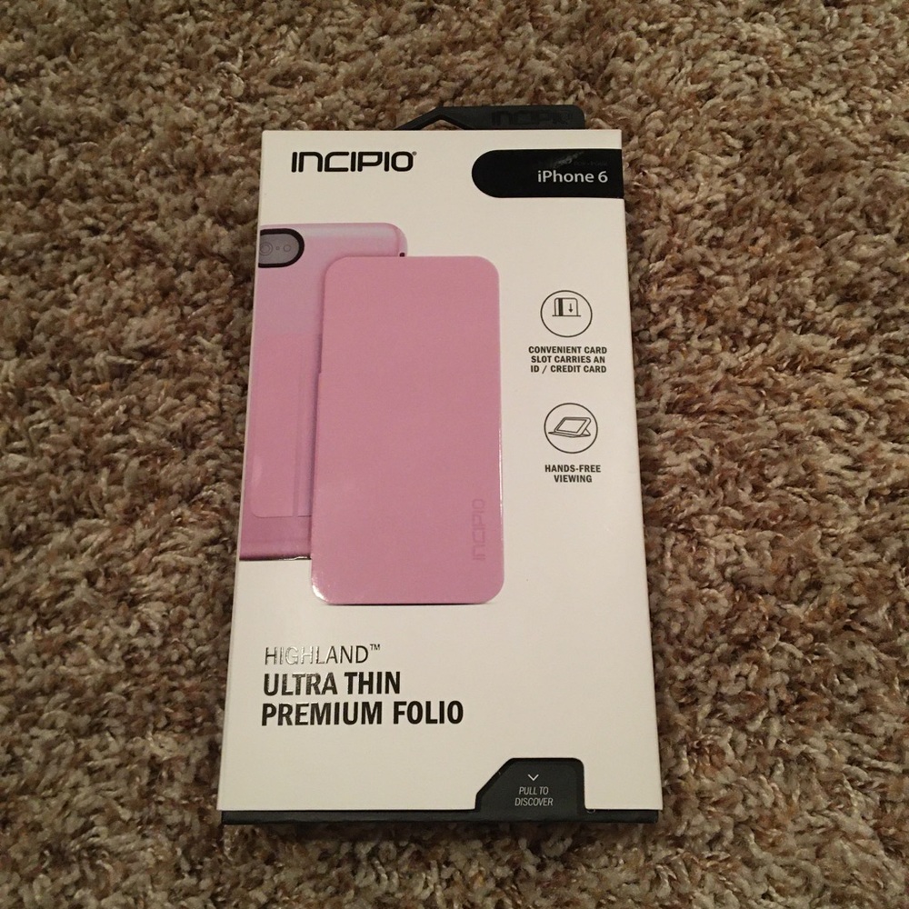 Pink Incipio Highland Phone Case